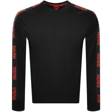 Recommended Product Image for HUGO Lounge Sporty Logo Sweatshirt Black