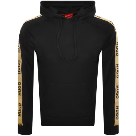 Recommended Product Image for HUGO Lounge Sporty Logo Hoodie Black