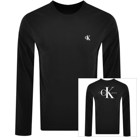Product Image for Calvin Klein Jeans Long Sleeve T Shirt Black