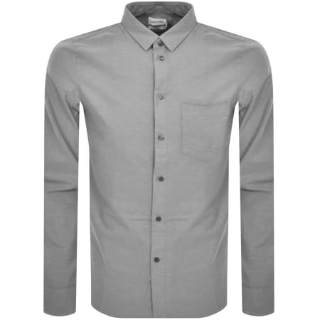 Product Image for Calvin Klein Regular Fit Shirt Grey