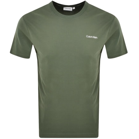 Product Image for Calvin Klein Interlock T Shirt Green