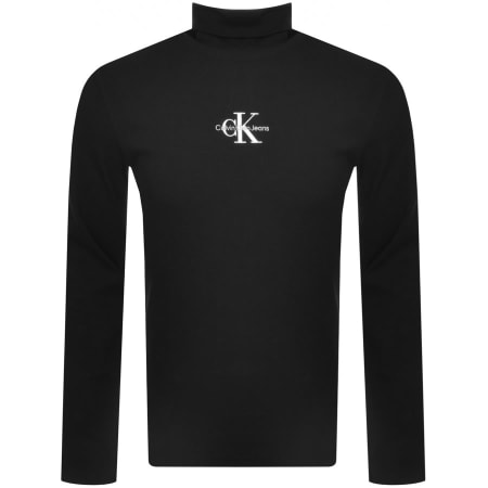 Product Image for Calvin Klein Jeans Freefit Roll Neck T Shirt Black