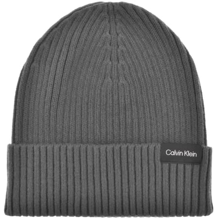 Product Image for Calvin Klein Knit Beanie Hat Grey