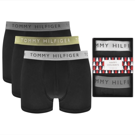 Recommended Product Image for Tommy Hilfiger Underwear Three Pack Trunks Black