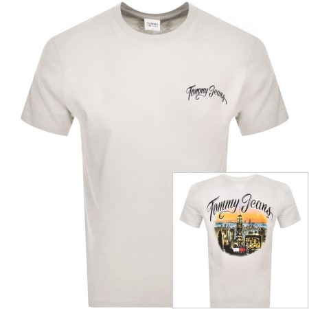 Product Image for Tommy Jeans Vintage City T Shirt Off White
