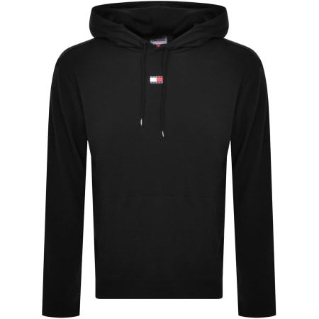 Product Image for Tommy Jeans Loungewear Rib Hoodie Black