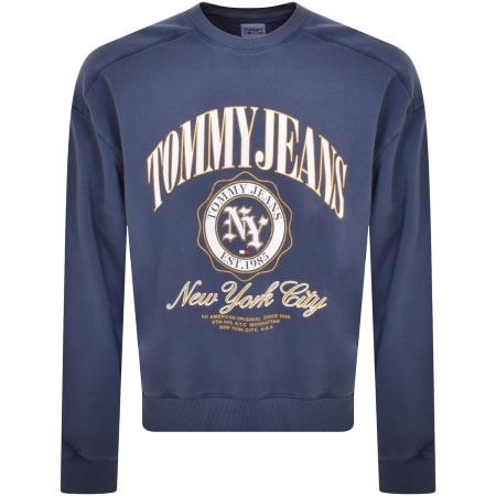 Product Image for Tommy Jeans Logo Sweatshirt Blue