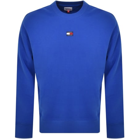 Product Image for Tommy Jeans Badge Sweatshirt Blue