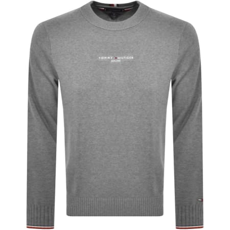 Product Image for Tommy Hilfiger Logo Sweatshirt Grey