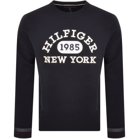 Recommended Product Image for Tommy Hilfiger Logo Sweatshirt Navy