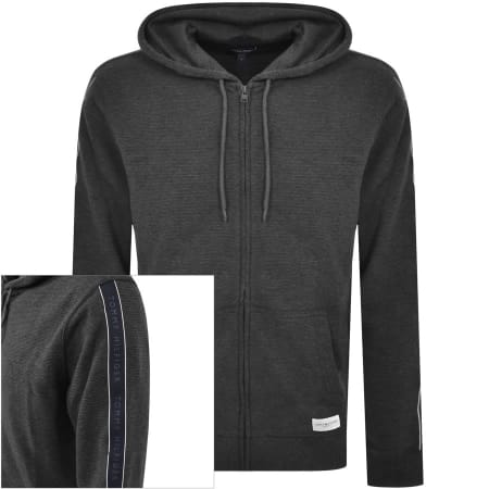 Recommended Product Image for Tommy Hilfiger Lounge Taped Hoodie Grey