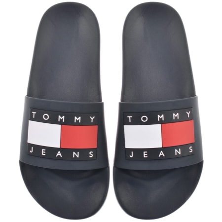 Recommended Product Image for Tommy Jeans Essential Logo Pool Sliders Navy