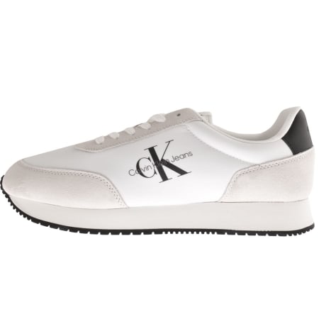 Product Image for Calvin Klein Jeans Retro Runner Trainers White