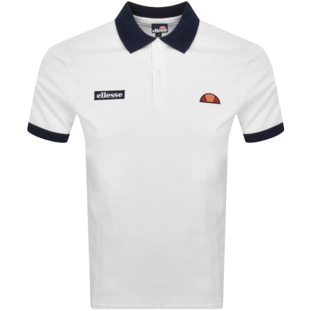 Product Image for Ellesse Lessepsia Short Sleeved Polo T Shirt White