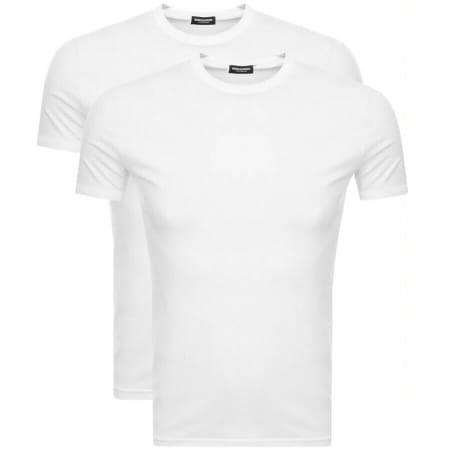 Product Image for DSQUARED2 2 Pack T Shirts White