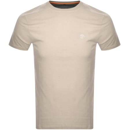 Product Image for Timberland Dun River Logo T Shirt Beige