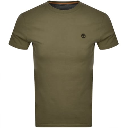 Product Image for Timberland Dun River Logo T Shirt Khaki