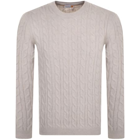 Product Image for Timberland Cable Knit Jumper Beige
