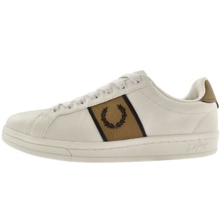 Product Image for Fred Perry B721 Leather Trainers White