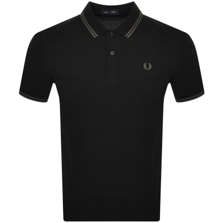 Recommended Product Image for Fred Perry Twin Tipped Polo T Shirt Black