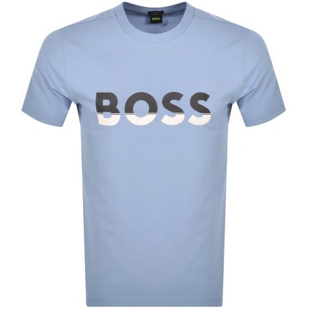 Product Image for BOSS Tee 1 T Shirt Blue