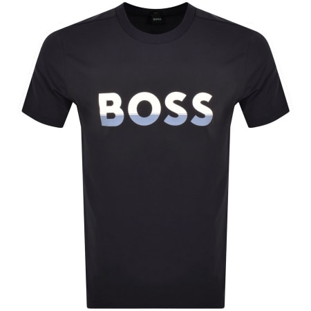 Product Image for BOSS Tee 1 T Shirt Navy