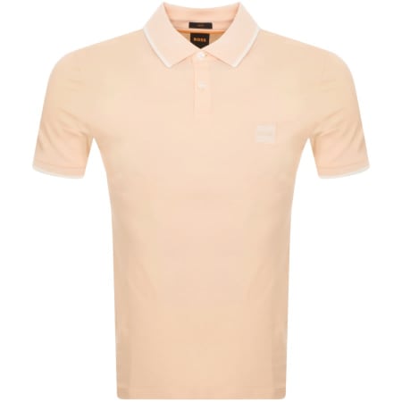 Recommended Product Image for BOSS Passertip Polo T Shirt Orange