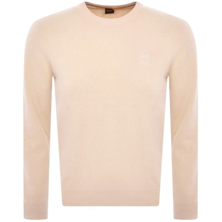 Recommended Product Image for BOSS Kanovano Knit Jumper Orange