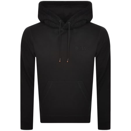 Recommended Product Image for BOSS Weteddy Pullover Hoodie Black
