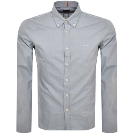 Product Image for BOSS Rickert Long Sleeved Shirt Blue