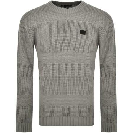 Product Image for G Star Raw Hori Structure Knit Jumper Grey