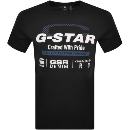 Product Image for G Star Raw Old Skool Originals T Shirt Black