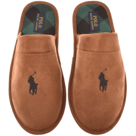 Recommended Product Image for Ralph Lauren Klarence Slippers Brown
