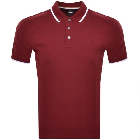 Product Image for BOSS Parlay 190 Polo T Shirt Red