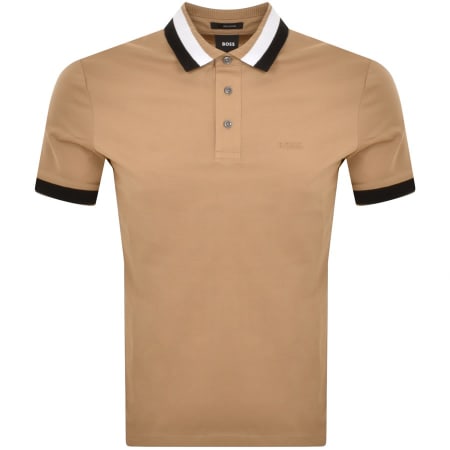 Product Image for BOSS Prout 37 Polo T Shirt Beige