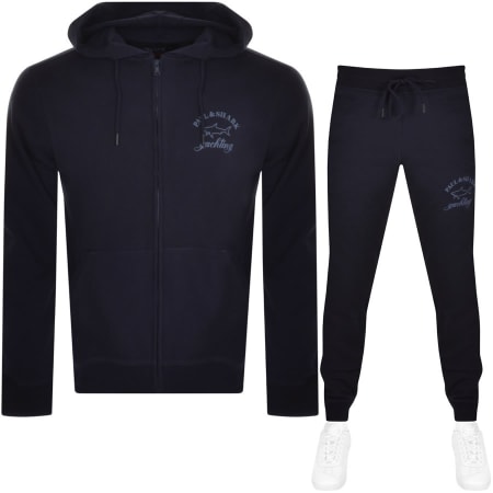 Product Image for Paul And Shark Hooded Tracksuit Navy
