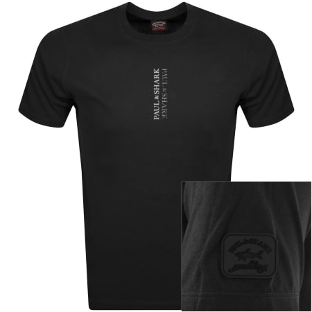 Recommended Product Image for Paul And Shark Short Sleeved Logo T Shirt Black