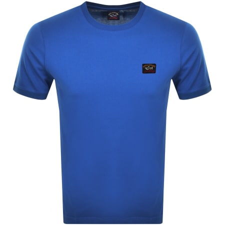 Product Image for Paul And Shark Short Sleeve Logo T Shirt Blue