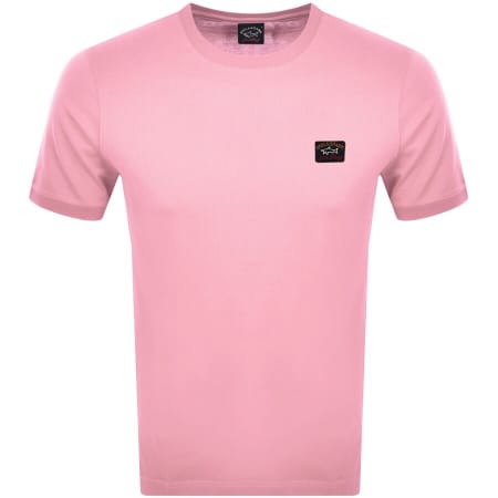 Product Image for Paul And Shark Short Sleeved Logo T Shirt Pink