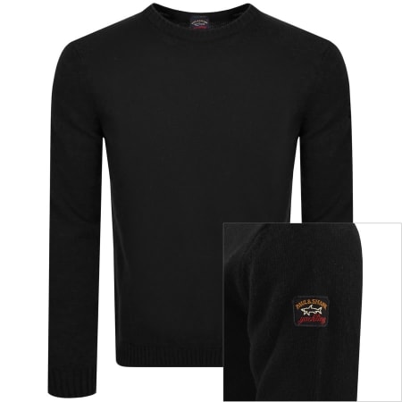 Product Image for Paul And Shark Lambswool Knit Jumper Black
