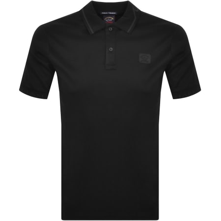 Product Image for Paul And Shark Aqua Touch Polo T Shirt Black