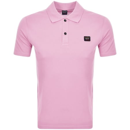 Recommended Product Image for Paul And Shark Short Sleeved Polo T Shirt Pink