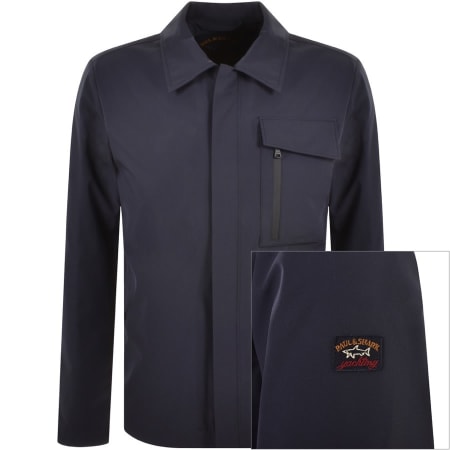 Product Image for Paul And Shark Typhoon Shacket Navy