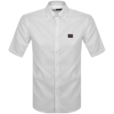 Product Image for Paul And Shark Cotton Short Sleeved Shirt White