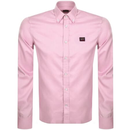 Product Image for Paul And Shark Cotton Long Sleeved Shirt Pink