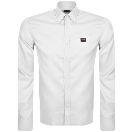 Product Image for Paul And Shark Cotton Long Sleeved Shirt White