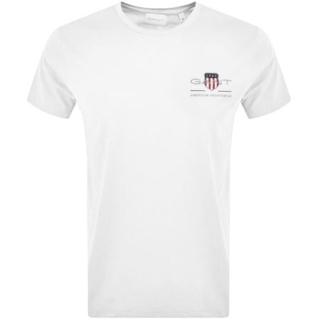 Product Image for Gant Original Archive Crest T Shirt White