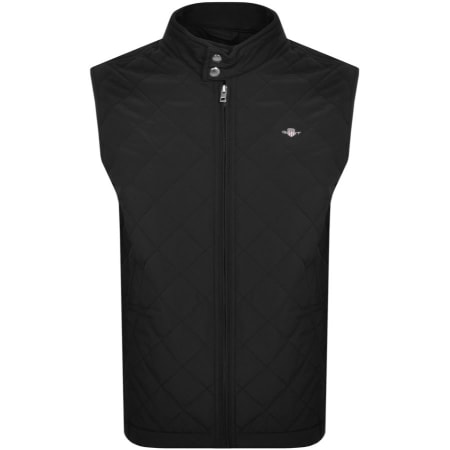 Product Image for Gant Quilted Windcheater Gilet Black