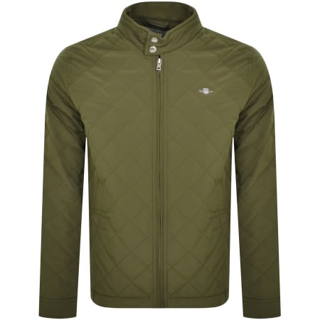 Product Image for Gant Quilted Windcheater Jacket Green
