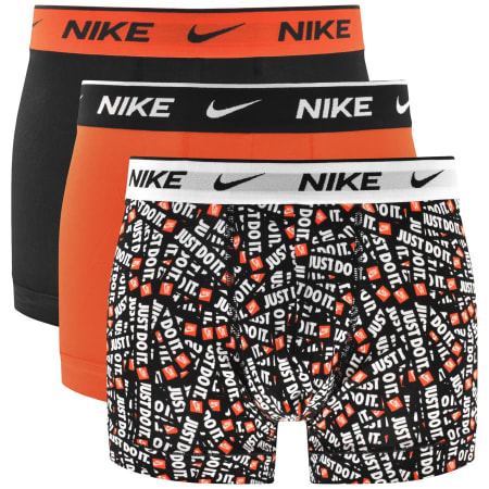 Recommended Product Image for Nike Logo Three Pack Trunks Black